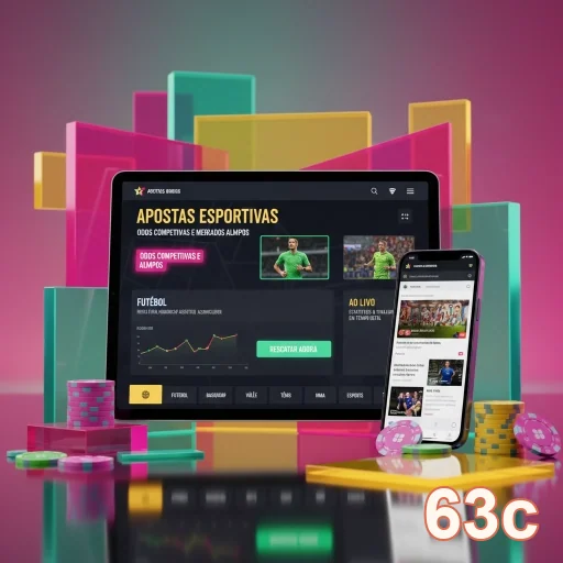 Tela do site 63c mostrando jogos de cassino ao vivo.