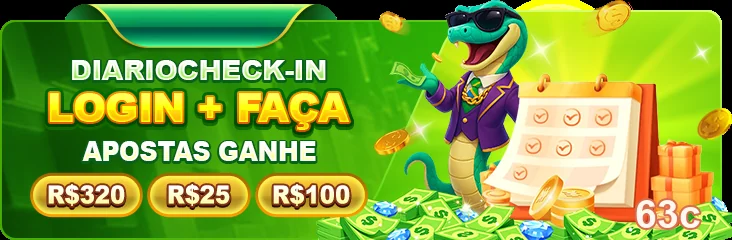 Ilustração da interface VIP da 63c com promoções de apostas.