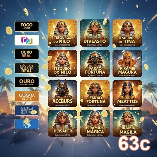Interface de suporte rápido do 63c com jogos em destaque.