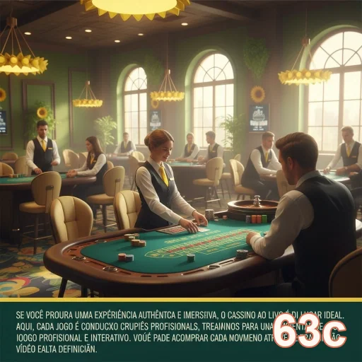 Jogadores VIP em mesa de blackjack no 63c com dealers profissionais.